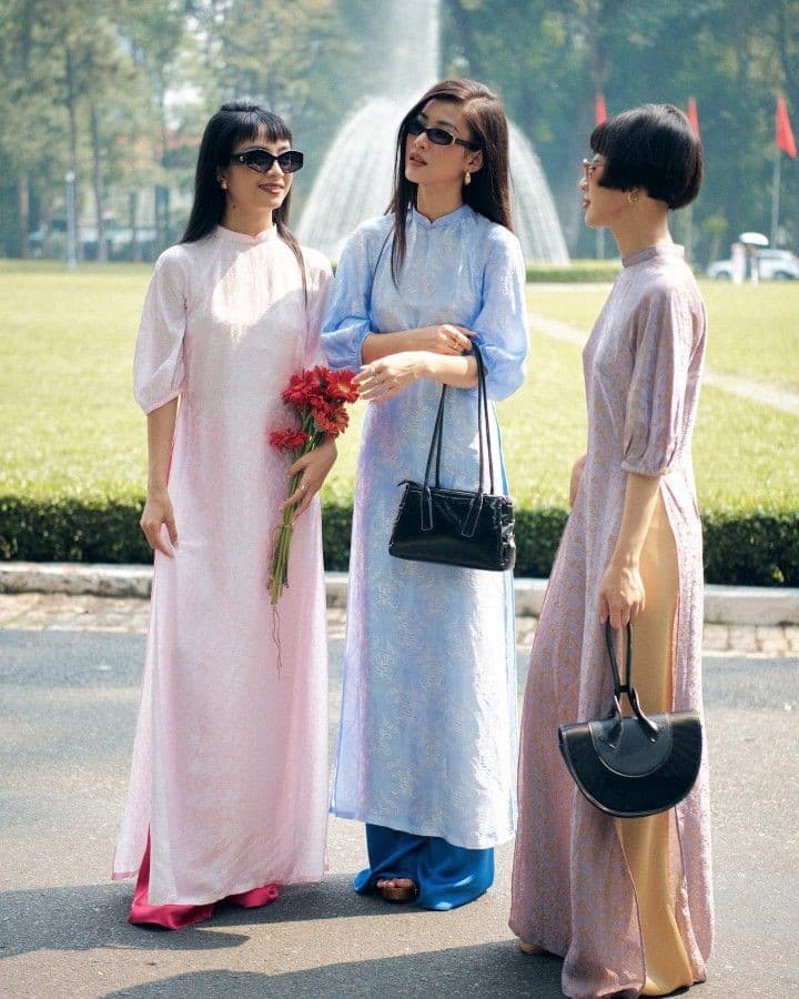 Áo dài – trang phục lý tưởng cho ngày về trường xưa